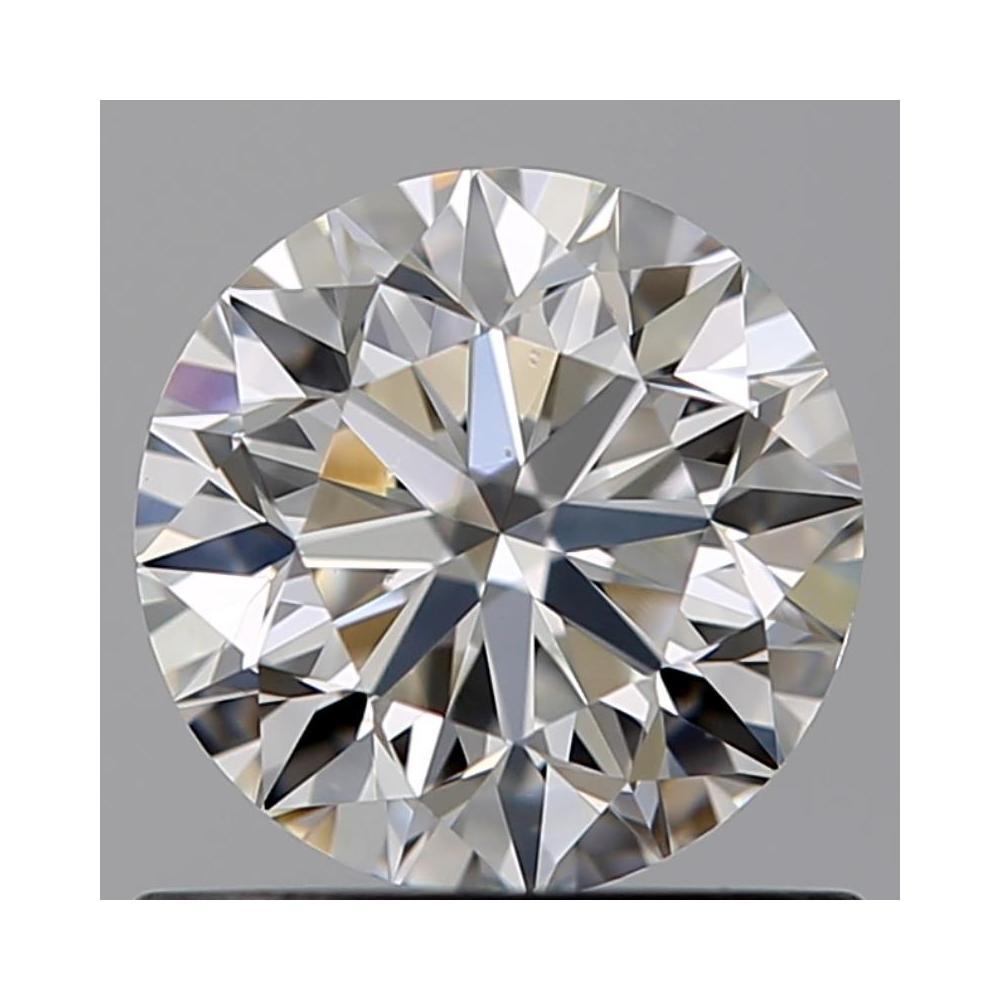 0.71 Carat Round Loose Diamond, G, VVS2, Excellent, GIA Certified