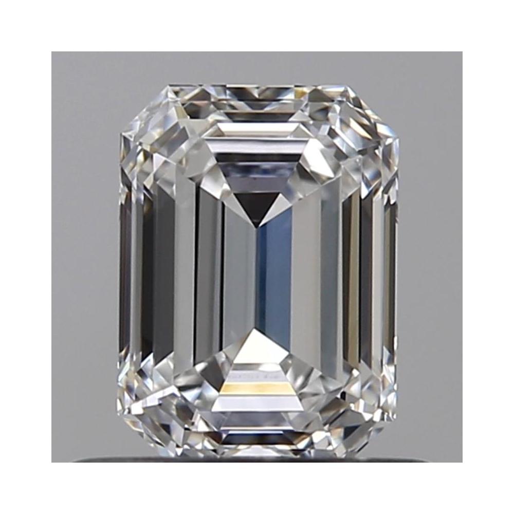 0.60 Carat Emerald Loose Diamond, D, VS1, Super Ideal, GIA Certified | Thumbnail