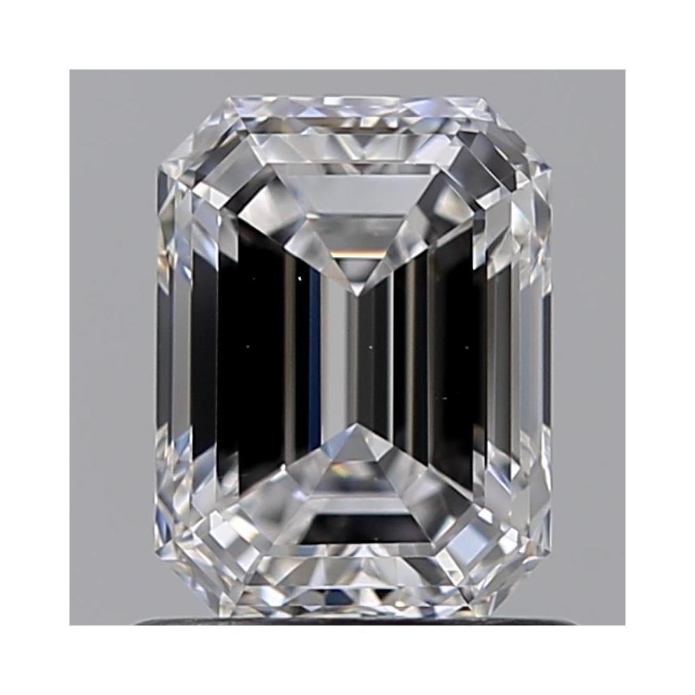 1.00 Carat Emerald Loose Diamond, D, VS1, Ideal, GIA Certified