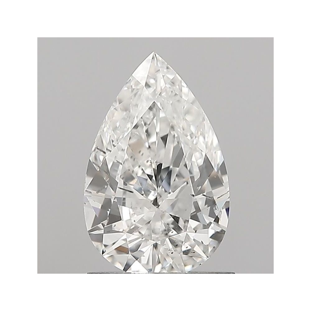 1.00 Carat Pear Loose Diamond, E, SI2, Ideal, GIA Certified