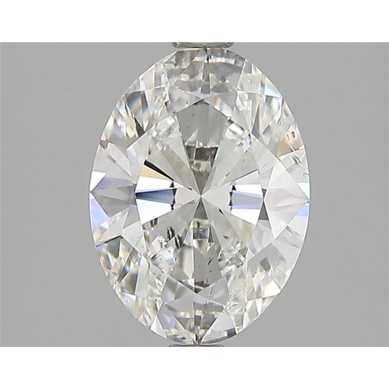 2.01 Carat Oval Loose Diamond, F, SI1, Super Ideal, GIA Certified | Thumbnail