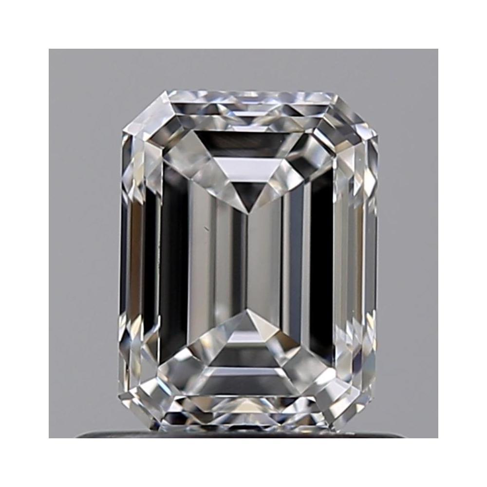 0.71 Carat Emerald Loose Diamond, F, VS1, Ideal, GIA Certified