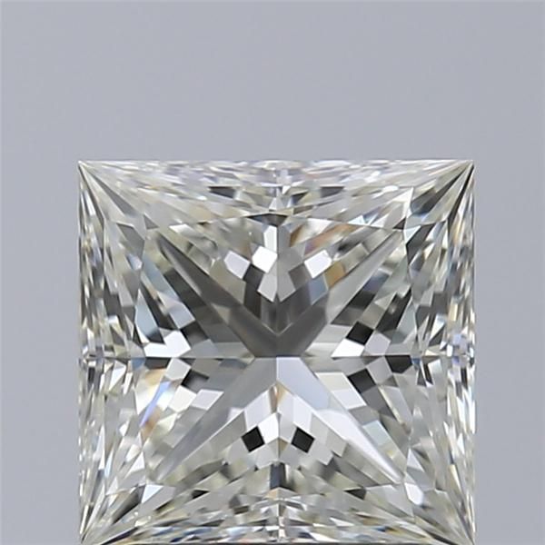 1.53 Carat Princess Loose Diamond, J, VS2, Super Ideal, GIA Certified