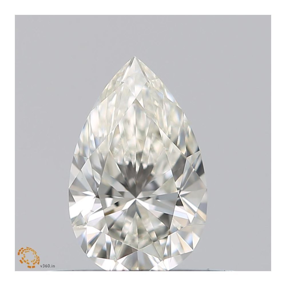0.41 Carat Pear Loose Diamond, I, VS2, Super Ideal, GIA Certified