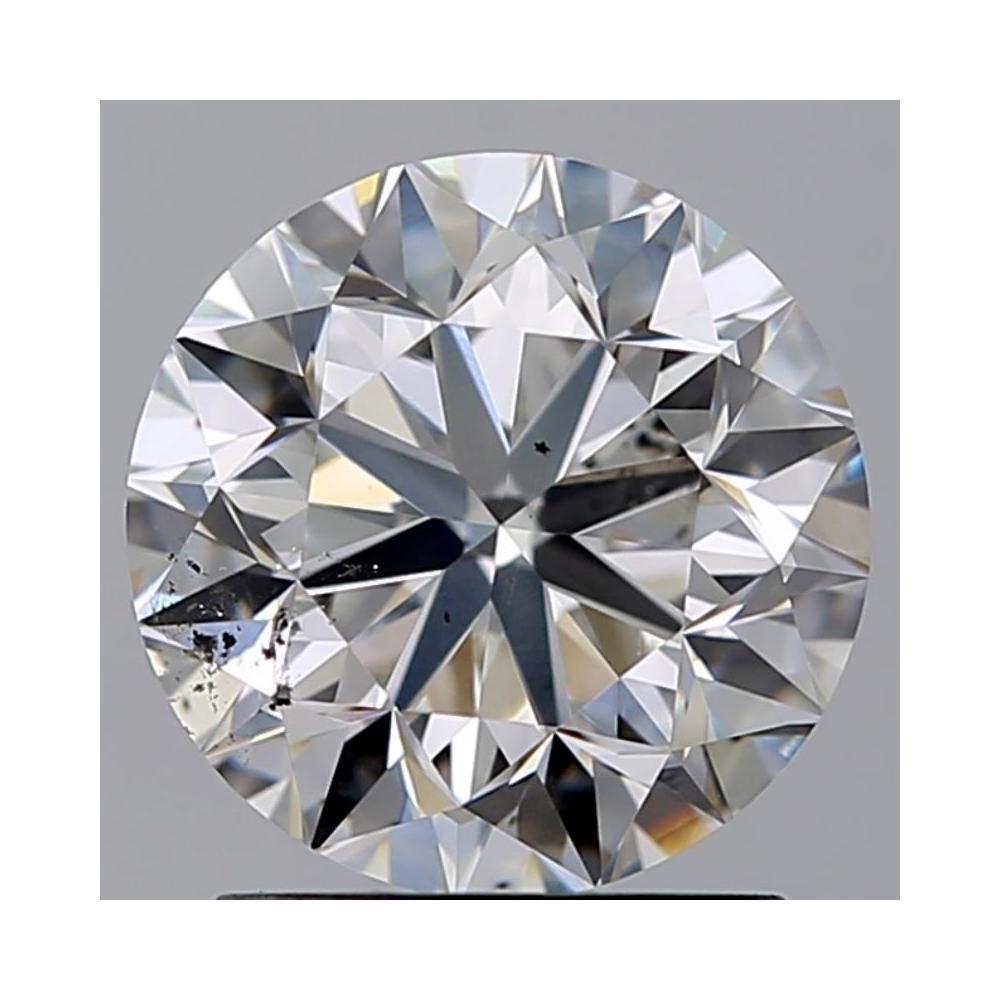 1.52 Carat Round Loose Diamond, D, SI1, Very Good, GIA Certified | Thumbnail