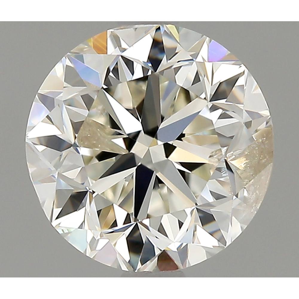 2.00 Carat Round Loose Diamond, J, I2, Very Good, GIA Certified | Thumbnail