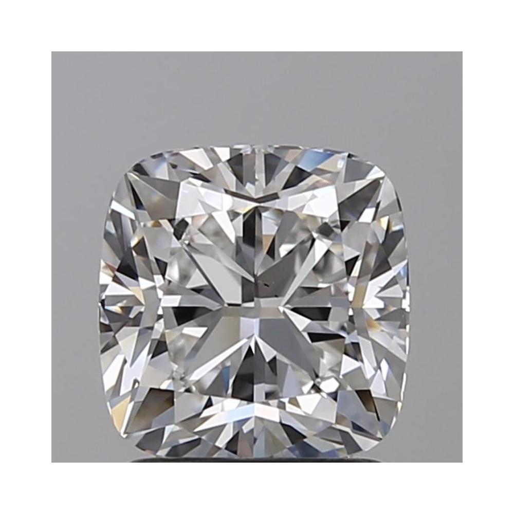1.55 Carat Cushion Loose Diamond, F, VS1, Ideal, GIA Certified | Thumbnail