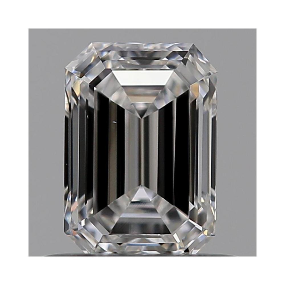 0.54 Carat Emerald Loose Diamond, E, VVS2, Ideal, GIA Certified