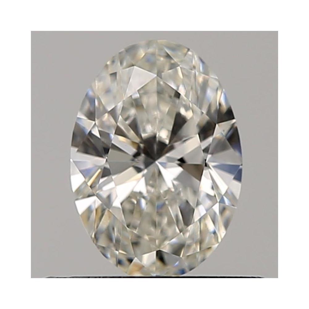 0.51 Carat Oval Loose Diamond, F, VS1, Ideal, GIA Certified | Thumbnail