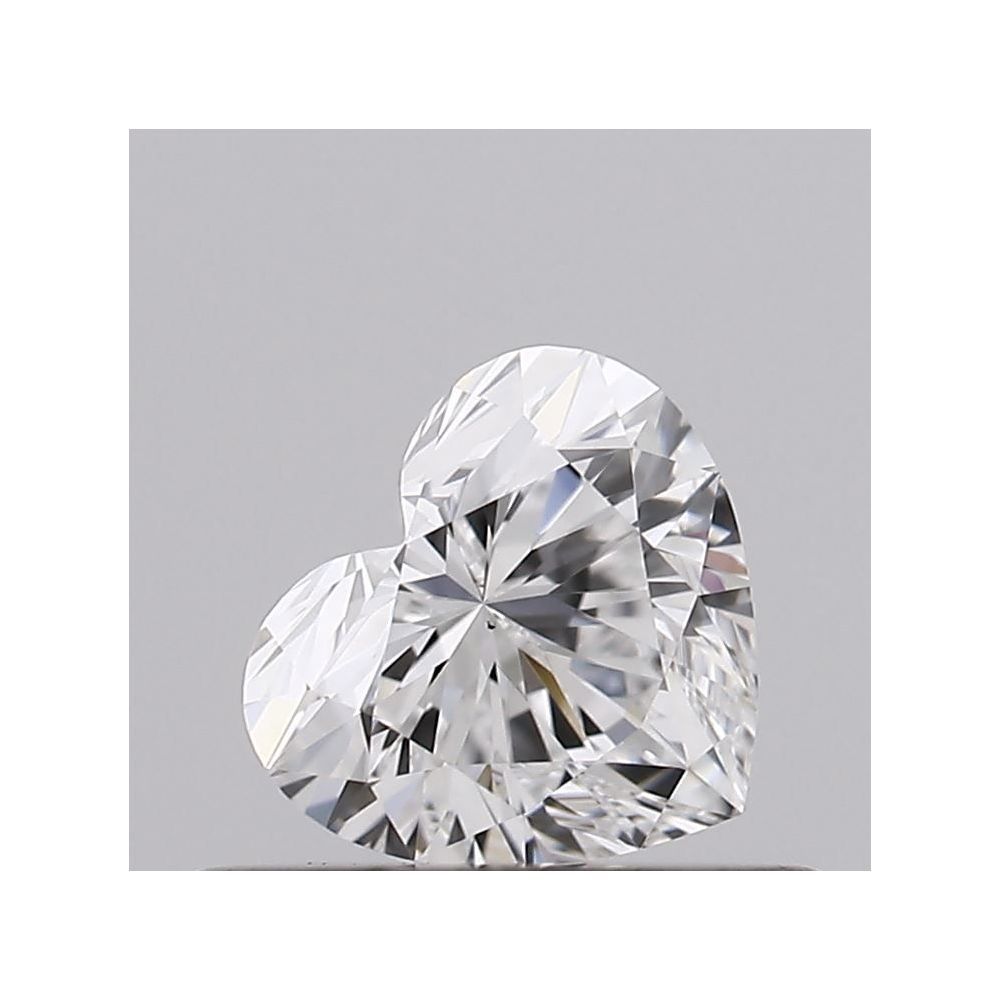 0.41 Carat Heart Loose Diamond, E, VS1, Super Ideal, GIA Certified