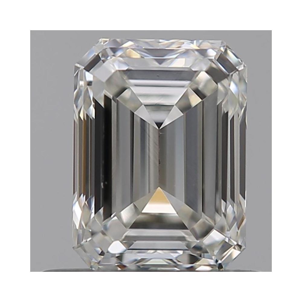 0.70 Carat Emerald Loose Diamond, H, VVS2, Ideal, GIA Certified