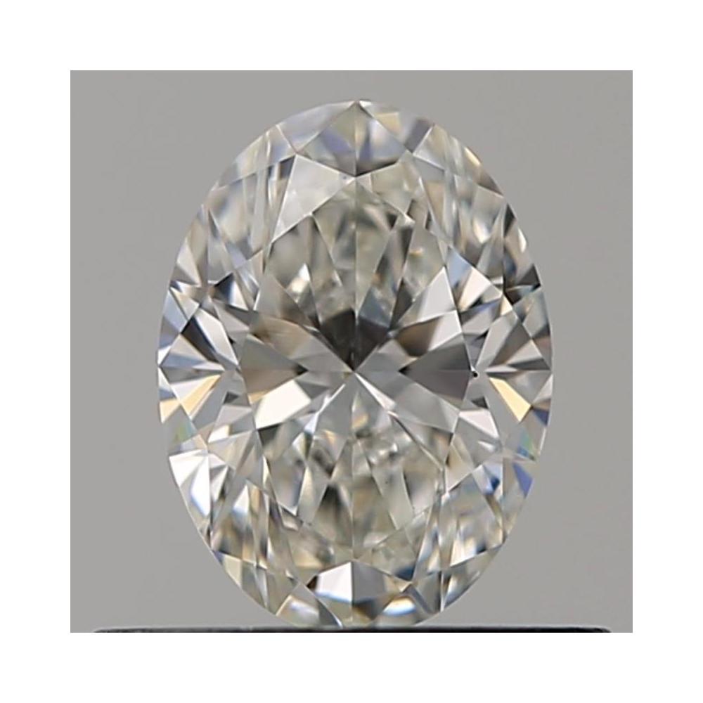 0.51 Carat Oval Loose Diamond, G, VVS2, Ideal, GIA Certified | Thumbnail