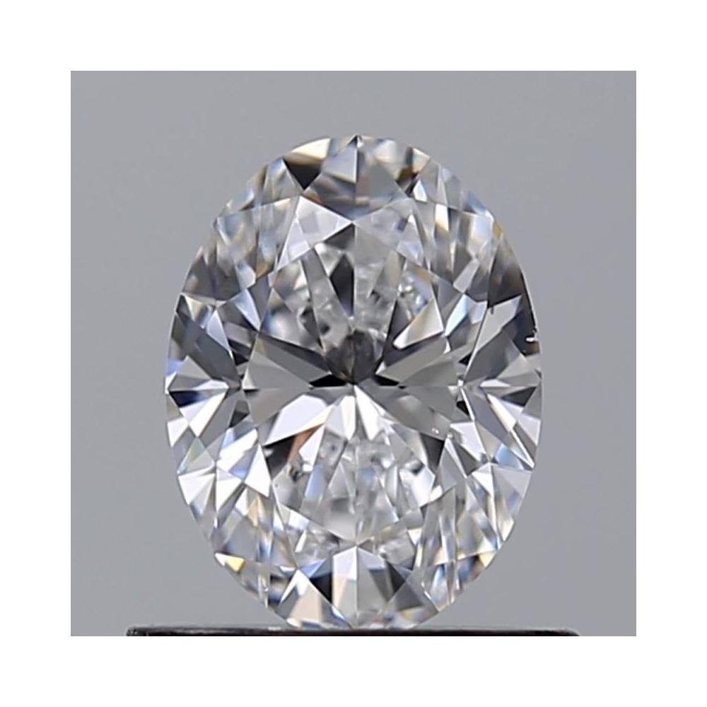 0.70 Carat Oval Loose Diamond, D, VS2, Super Ideal, GIA Certified | Thumbnail