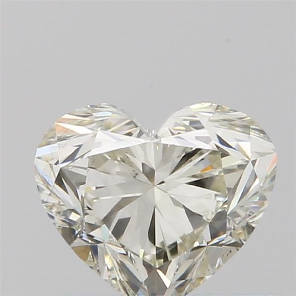 0.52 Carat Heart Loose Diamond, L, SI1, Ideal, GIA Certified