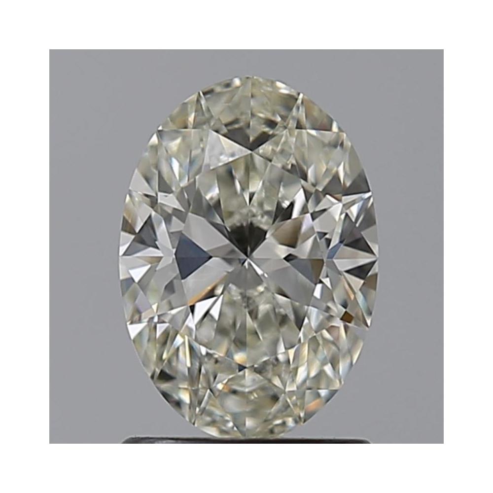 1.00 Carat Oval Loose Diamond, J, VVS1, Super Ideal, GIA Certified | Thumbnail