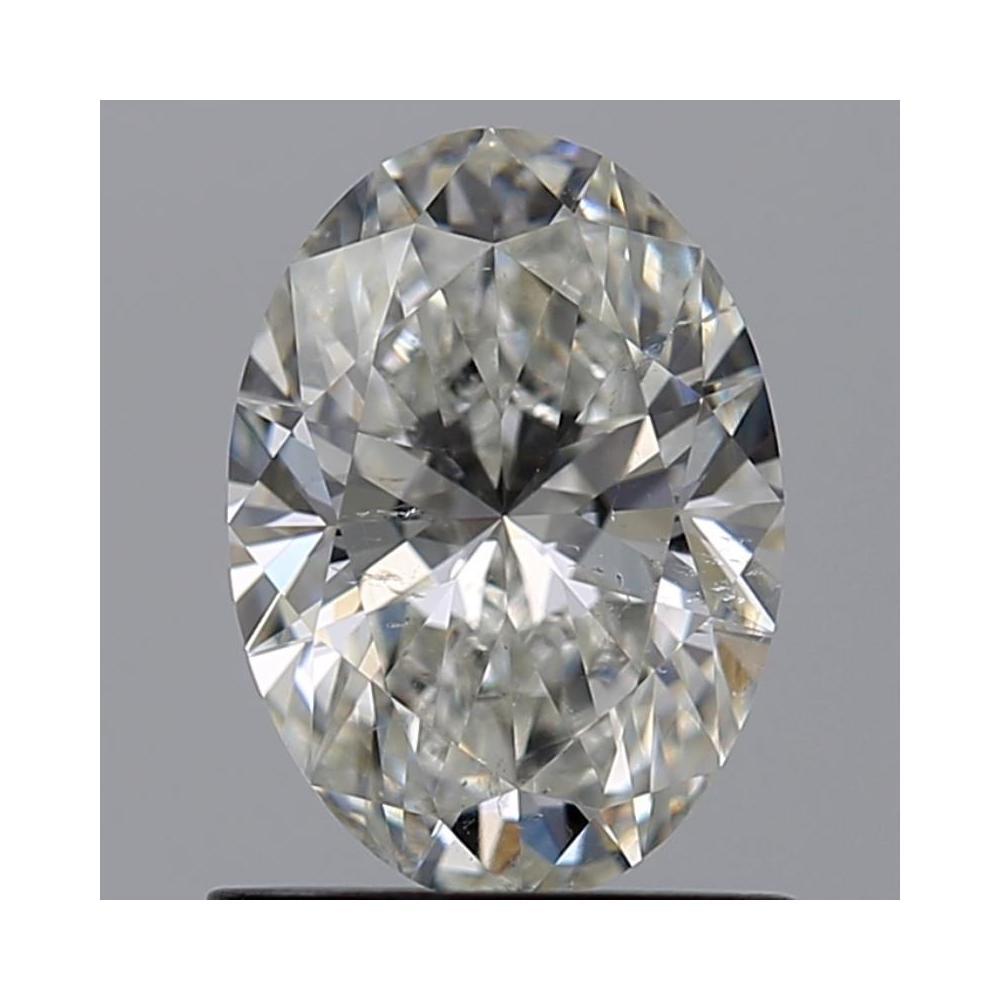 1.00 Carat Oval Loose Diamond, H, SI1, Super Ideal, GIA Certified