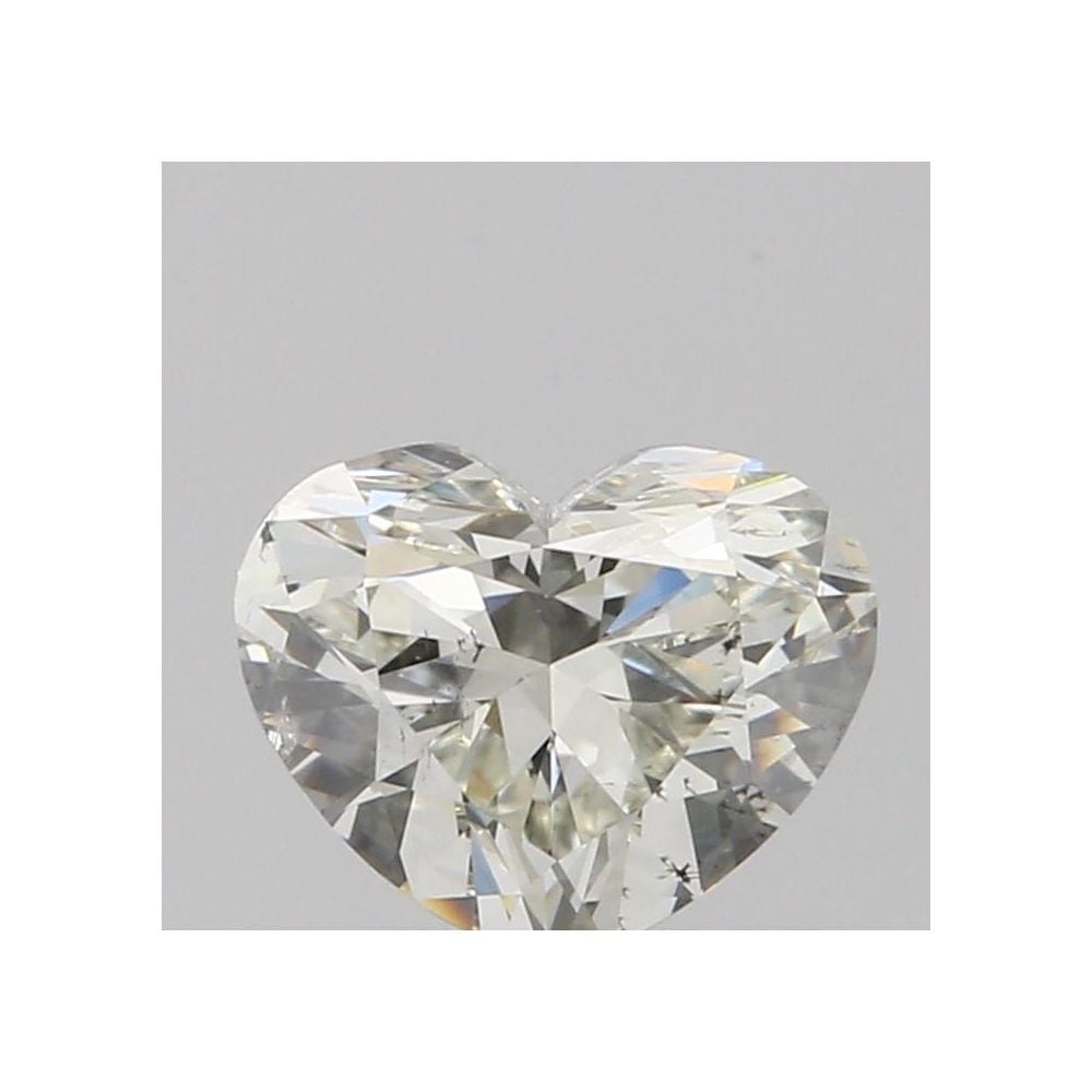 0.53 Carat Heart Loose Diamond, K, SI1, Ideal, GIA Certified