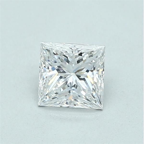 0.58 Carat Princess Loose Diamond, D, VVS1, Ideal, GIA Certified