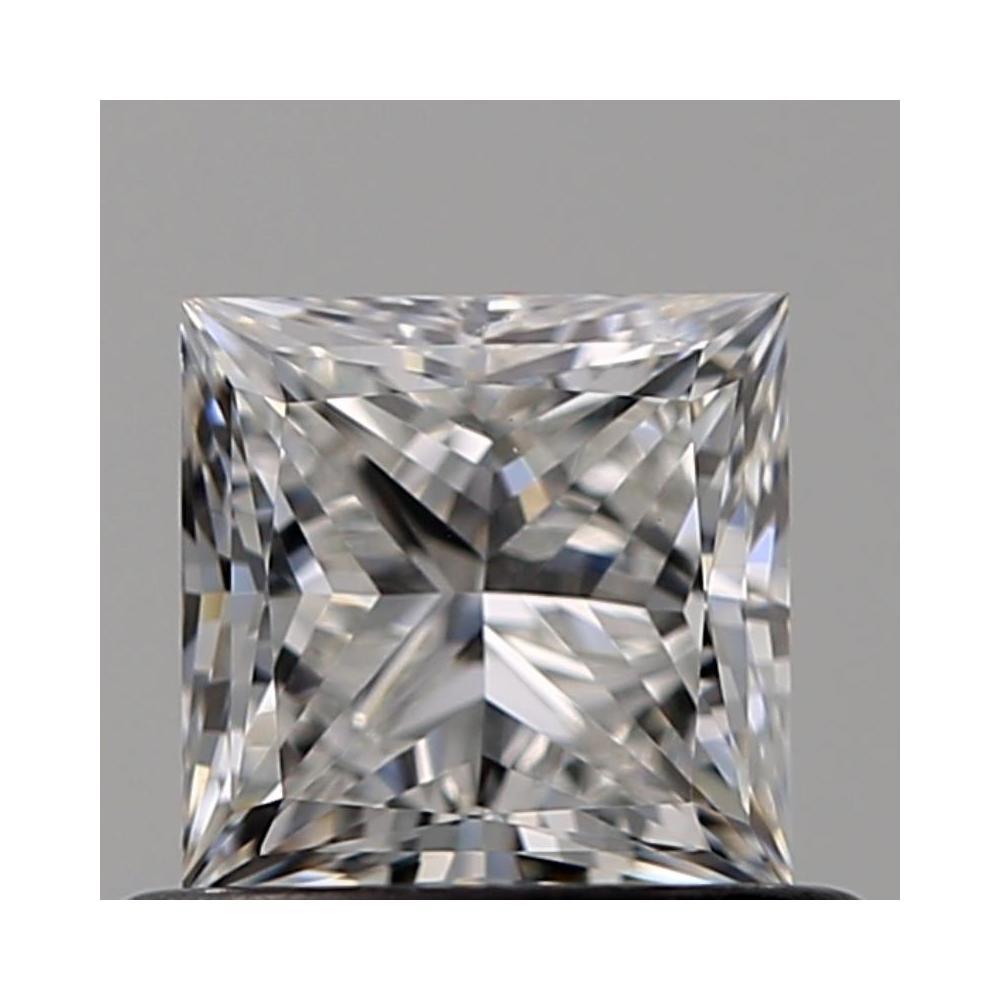 0.57 Carat Princess Loose Diamond, F, VS1, Ideal, GIA Certified