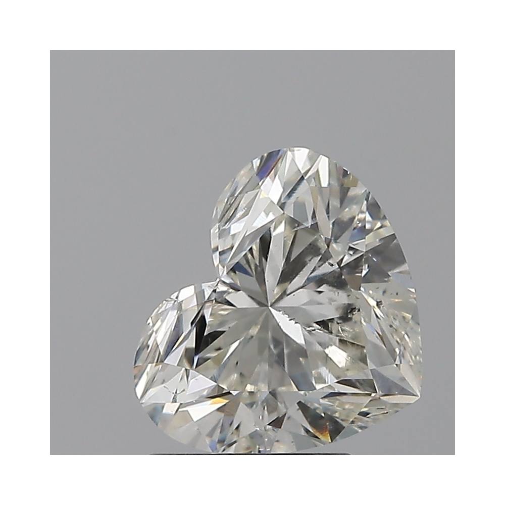 2.02 Carat Heart Loose Diamond, G, SI2, Super Ideal, GIA Certified | Thumbnail
