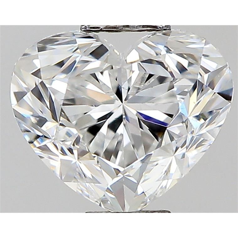 0.52 Carat Heart Loose Diamond, D, VVS1, Excellent, GIA Certified | Thumbnail