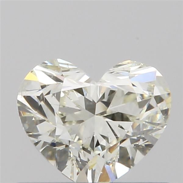 0.51 Carat Heart Loose Diamond, L, SI1, Ideal, GIA Certified | Thumbnail