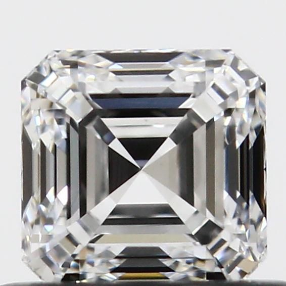 0.52 Carat Asscher Loose Diamond, D, IF, Super Ideal, GIA Certified