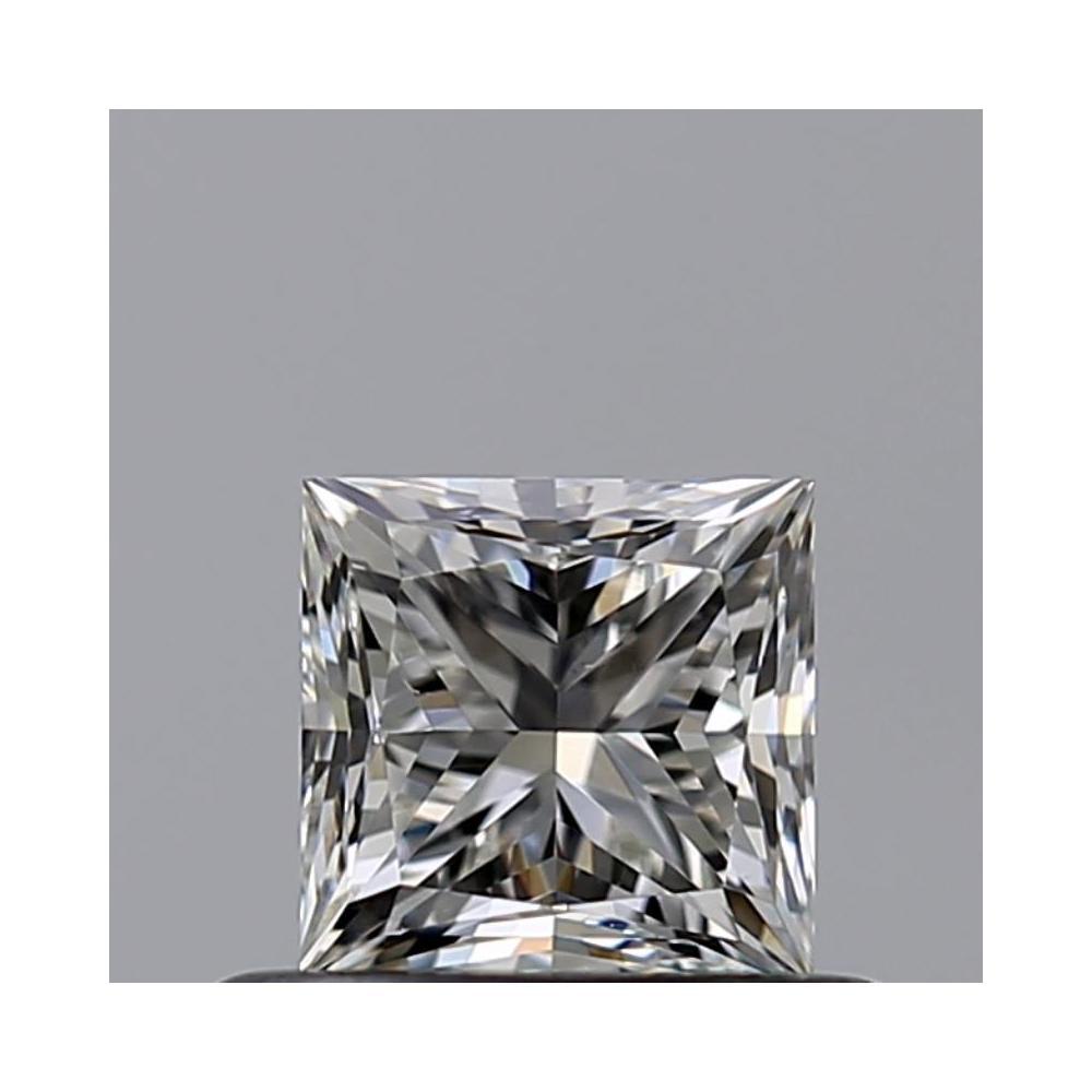 0.50 Carat Princess Loose Diamond, I, VS1, Excellent, GIA Certified | Thumbnail