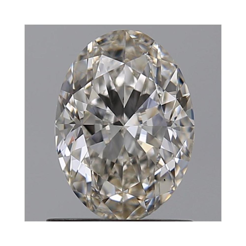 1.00 Carat Oval Loose Diamond, I, VS2, Ideal, GIA Certified | Thumbnail