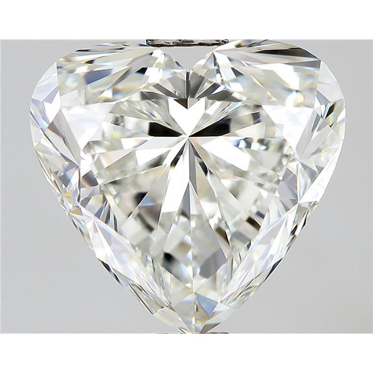 2.00 Carat Heart Loose Diamond, H, VS1, Ideal, GIA Certified