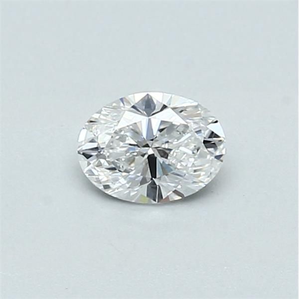 0.34 Carat Oval Loose Diamond, D, VVS2, Ideal, GIA Certified | Thumbnail