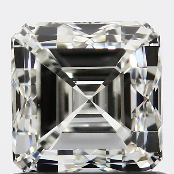 1.00 Carat Asscher Loose Diamond, H, VS2, Very Good, GIA Certified | Thumbnail