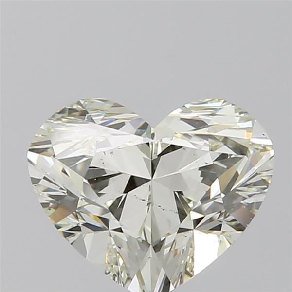 3.02 Carat Heart Loose Diamond, L, SI2, Ideal, GIA Certified