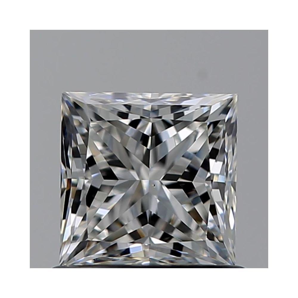 0.81 Carat Princess Loose Diamond, F, VS1, Super Ideal, GIA Certified