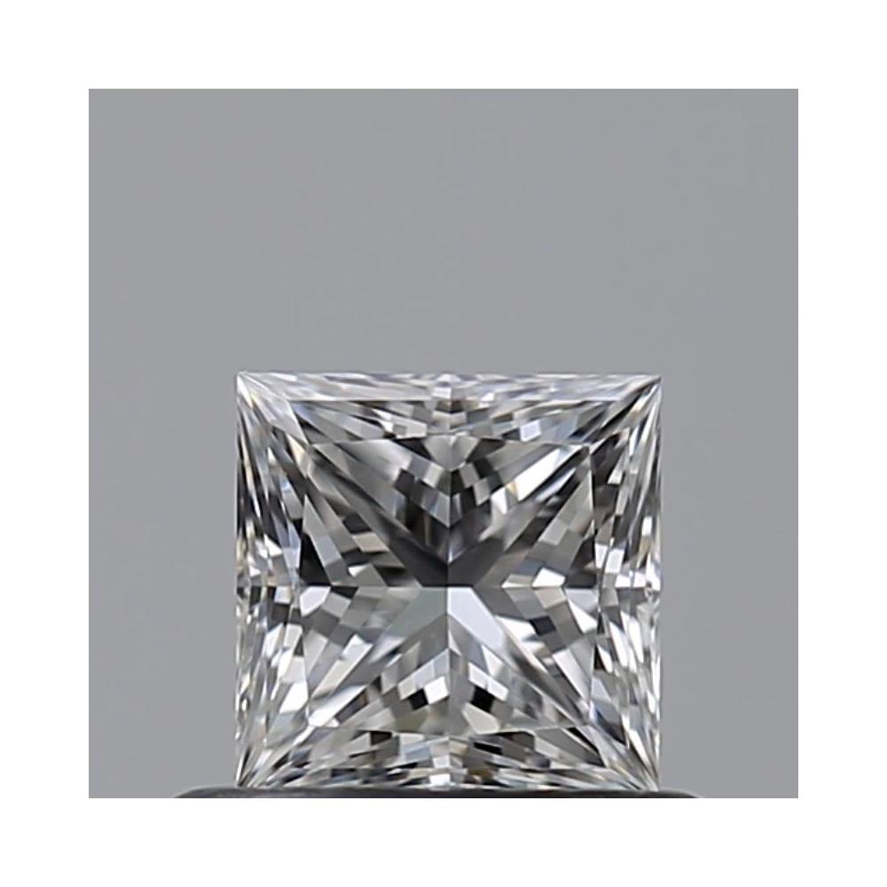 0.50 Carat Princess Loose Diamond, G, VVS2, Ideal, GIA Certified | Thumbnail