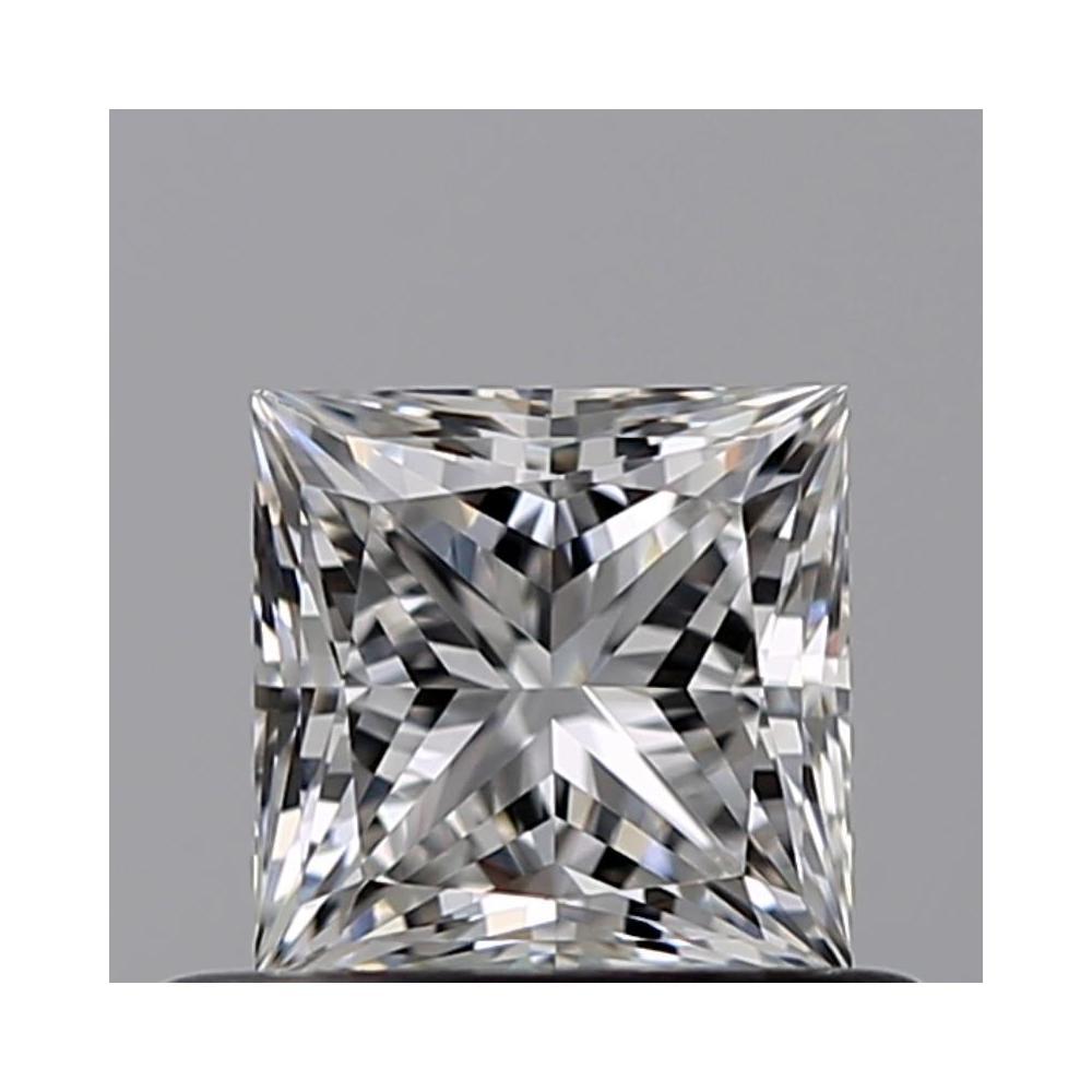 0.51 Carat Princess Loose Diamond, E, VS1, Super Ideal, GIA Certified