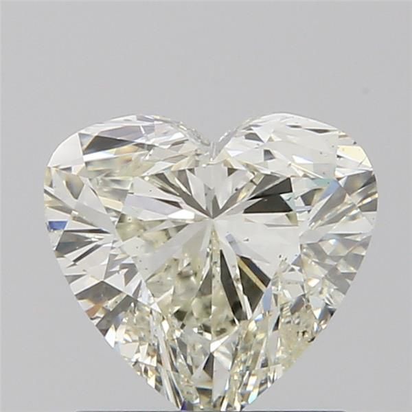 1.00 Carat Heart Loose Diamond, L, SI1, Ideal, GIA Certified | Thumbnail
