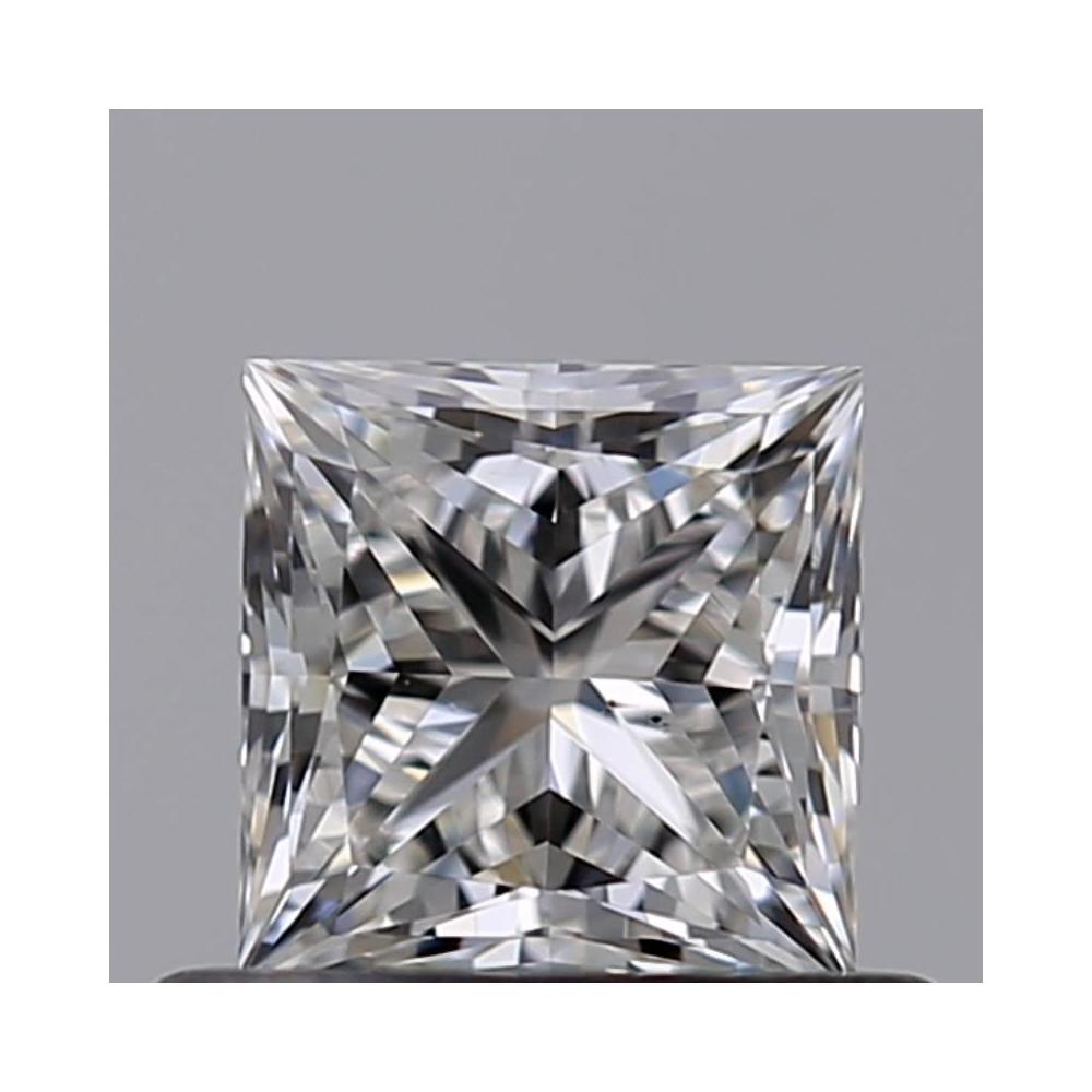0.51 Carat Princess Loose Diamond, G, VS2, Ideal, GIA Certified