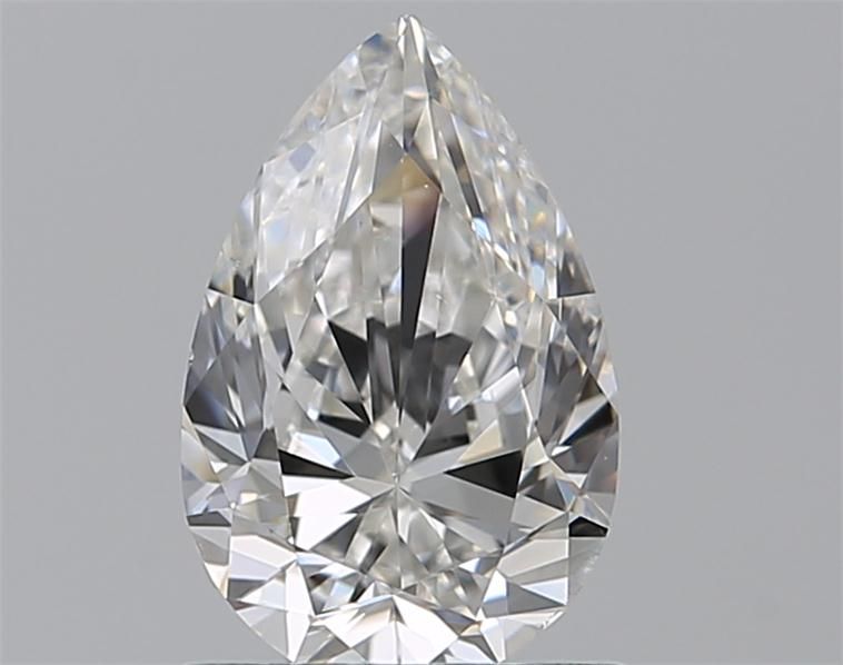 0.90 Carat Pear Loose Diamond, G, SI1, Ideal, GIA Certified | Thumbnail