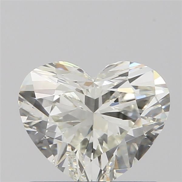 0.70 Carat Heart Loose Diamond, J, SI1, Excellent, GIA Certified