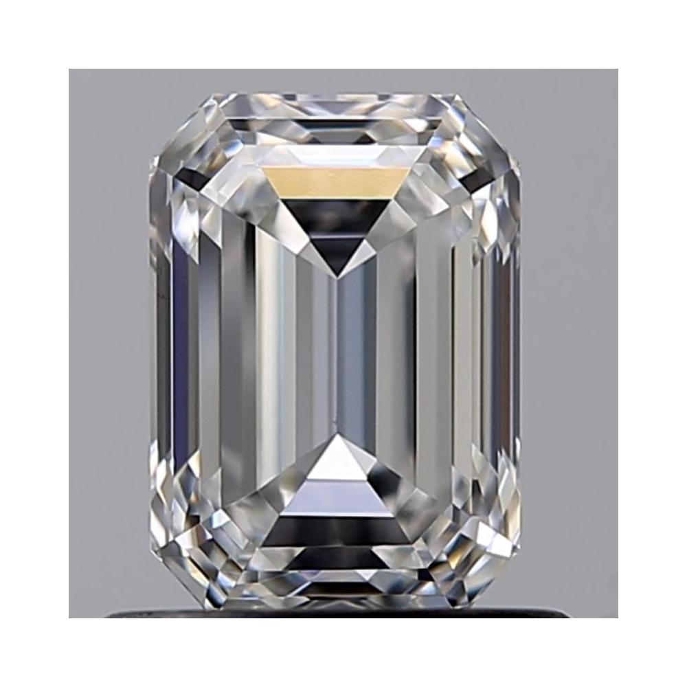 0.81 Carat Emerald Loose Diamond, E, VVS2, Ideal, GIA Certified | Thumbnail