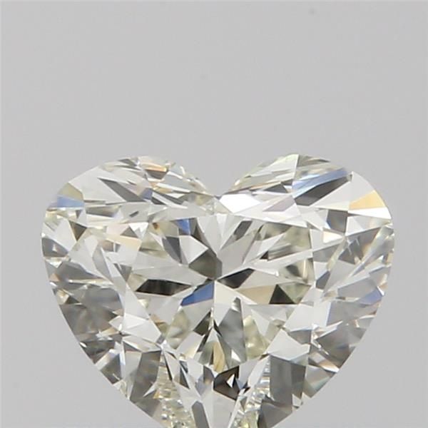 0.50 Carat Heart Loose Diamond, K, SI1, Ideal, GIA Certified | Thumbnail