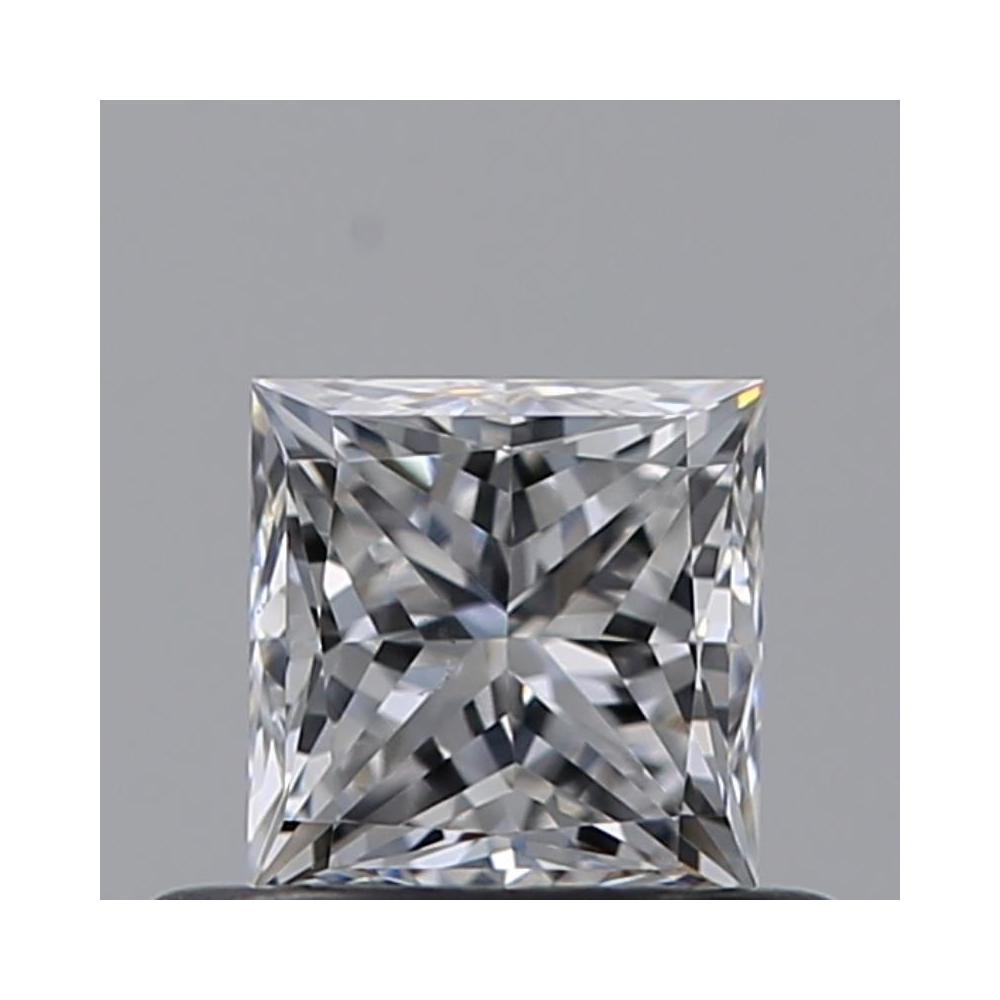 0.51 Carat Princess Loose Diamond, E, VS2, Excellent, GIA Certified | Thumbnail