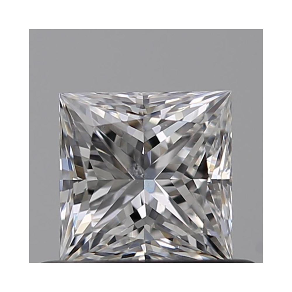 0.51 Carat Princess Loose Diamond, E, SI1, Ideal, GIA Certified | Thumbnail