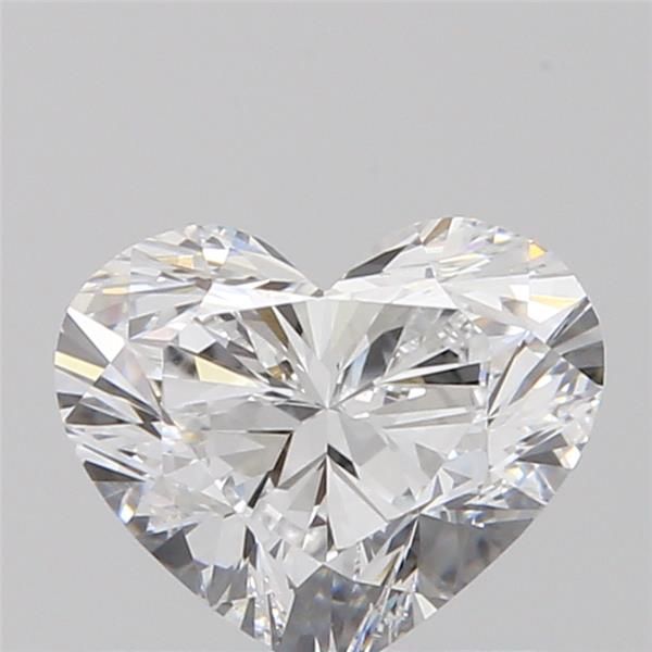 0.72 Carat Heart Loose Diamond, D, VS1, Ideal, GIA Certified | Thumbnail
