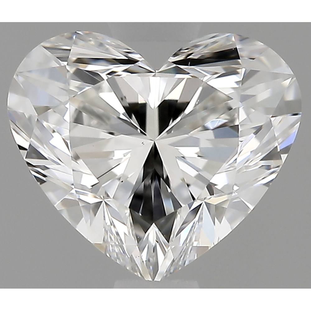 1.00 Carat Heart Loose Diamond, G, VS2, Super Ideal, GIA Certified | Thumbnail