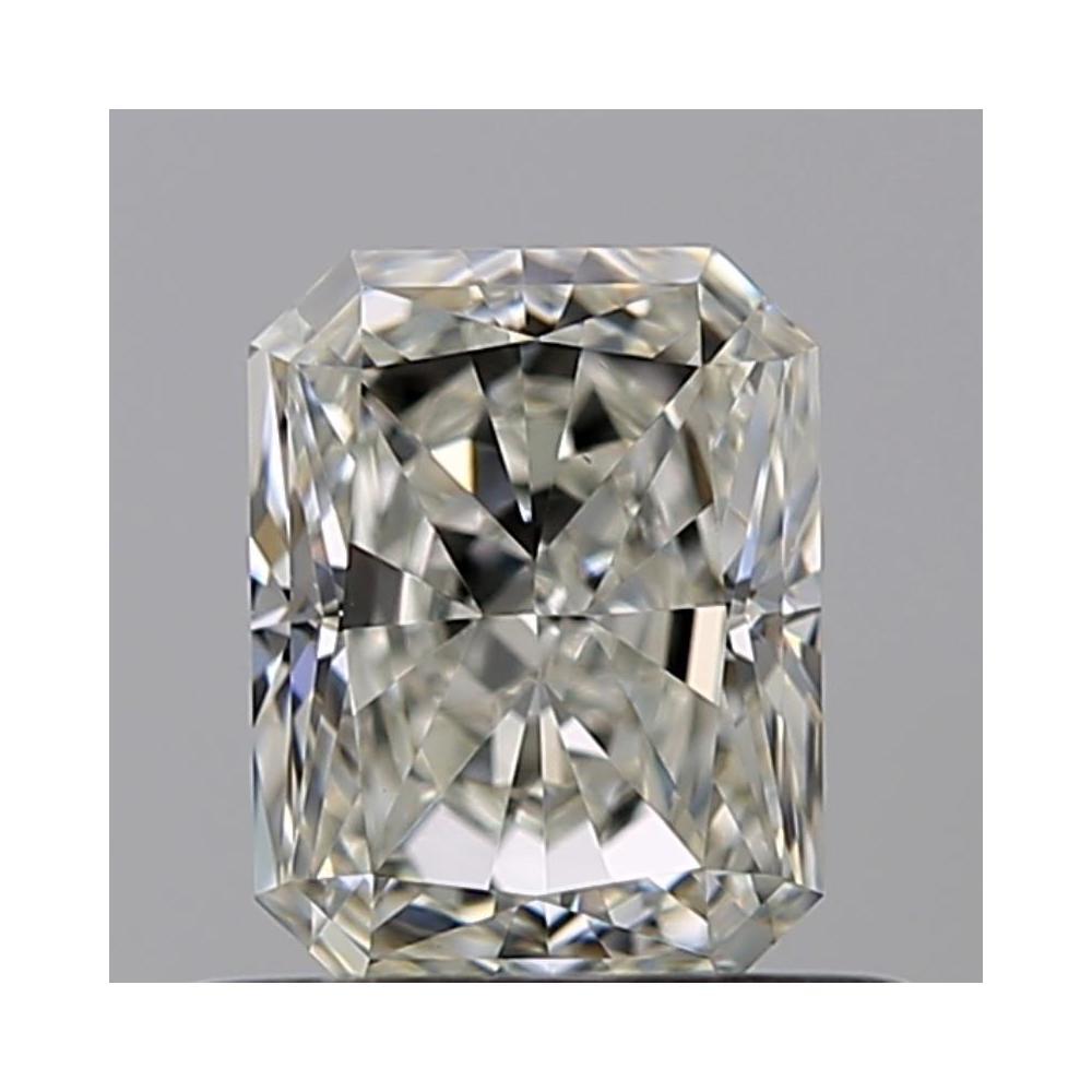 0.58 Carat Radiant Loose Diamond, I, VVS2, Ideal, GIA Certified