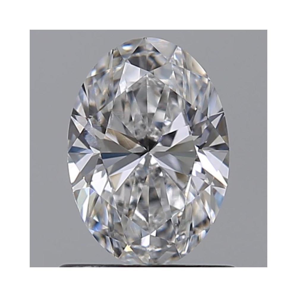 0.72 Carat Oval Loose Diamond, D, VS1, Ideal, GIA Certified
