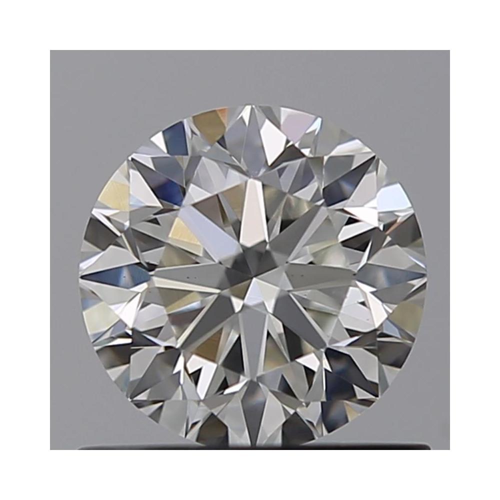 0.81 Carat Round Loose Diamond, H, VVS2, Excellent, GIA Certified | Thumbnail