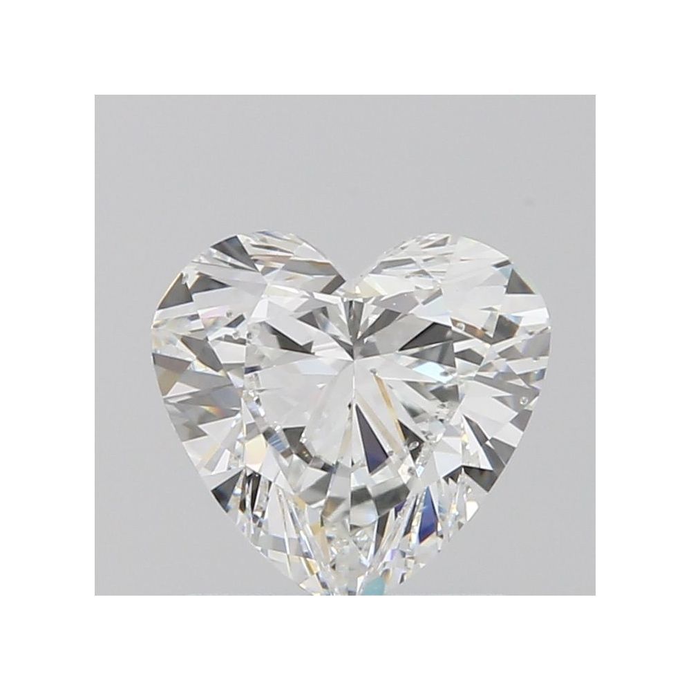 1.00 Carat Heart Loose Diamond, E, SI1, Ideal, GIA Certified | Thumbnail